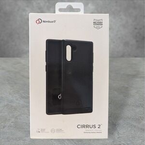 W2.‎ Nimbus9 Cirrus 2 Case Samsung Galaxy Note10 - In Gunmetal Gray/ Black, Qi